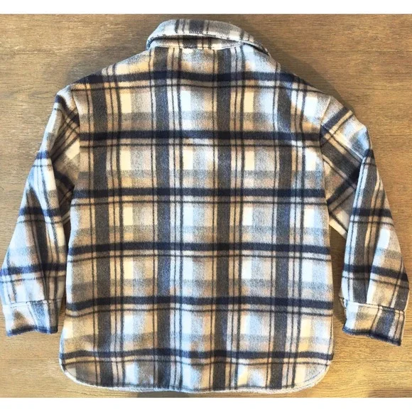Evereve Simone Plaid Shacket-Soft Brushed‎ Fleece Button Down Jacket-NWOT-Size L - Picture 16 of 16